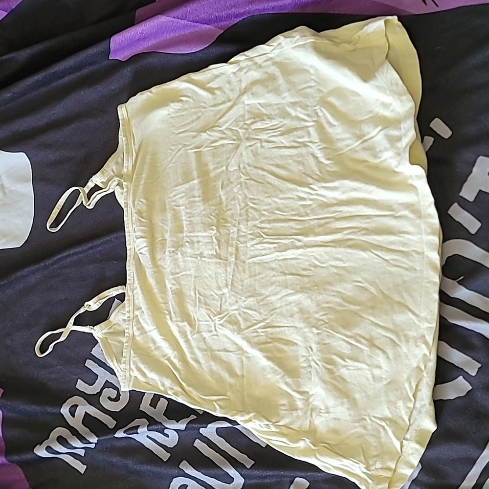 Hollister Pale Yellow Spaghetti Strap - Picture 5 of 6
